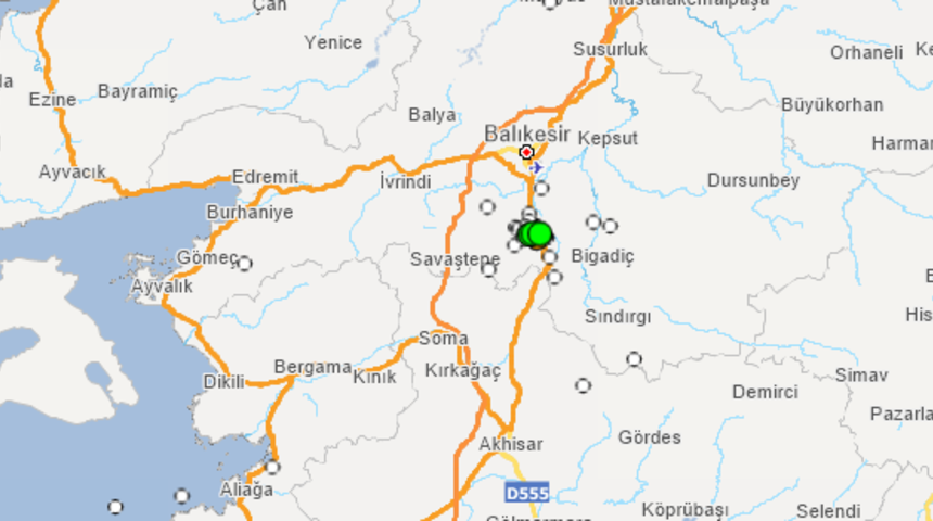 Son dakika: Balıkesir'de deprem! (AFAD-Kandilli son depremler)