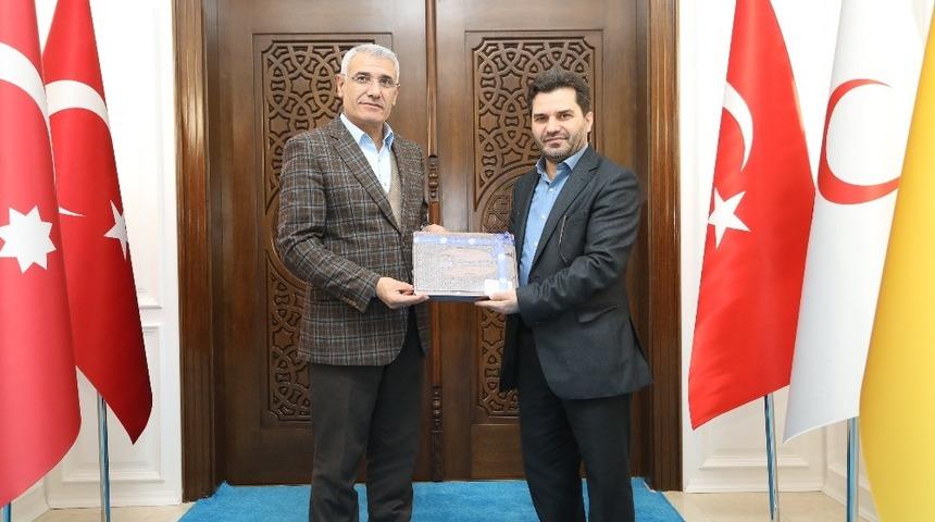 Bayındır&rsquo;dan Başkan G&uuml;der&rsquo;e ziyaret