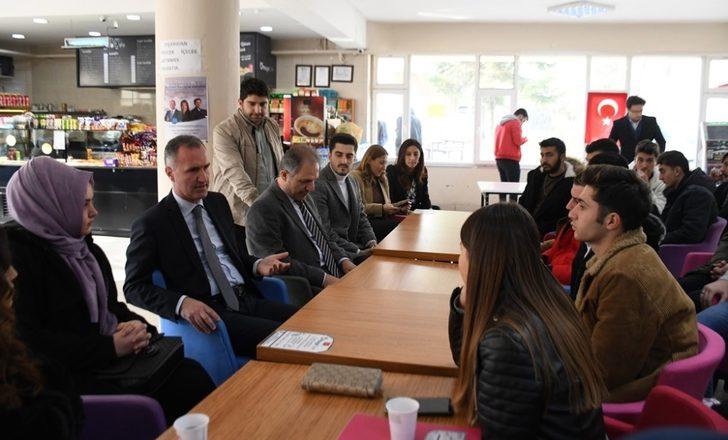 Başkan Taban üniversite öğrencilerinin taleplerini dinledi G2