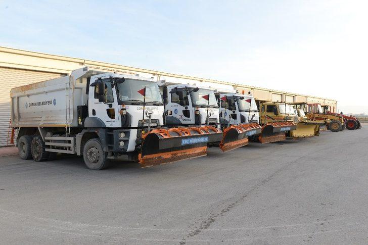 Çorum Belediyesi karla mücadele eylem planı hazırladı G4