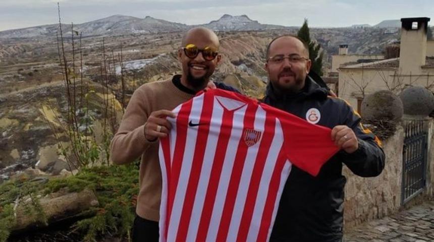 Galatasaray’ın eski futbolcusu Felipe Melo, Kapadokya’da