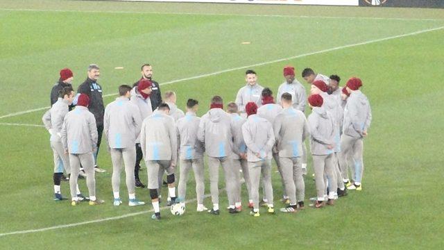 Trabzonspor, Basel maçı hazırlıklarını tamamladı