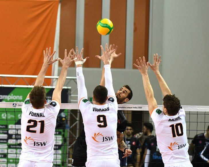 CEV Erkekler Şampiyonlar Ligi: Jastrzebski Wegiel: 3 - Halkbank ANKARA: 0 G1