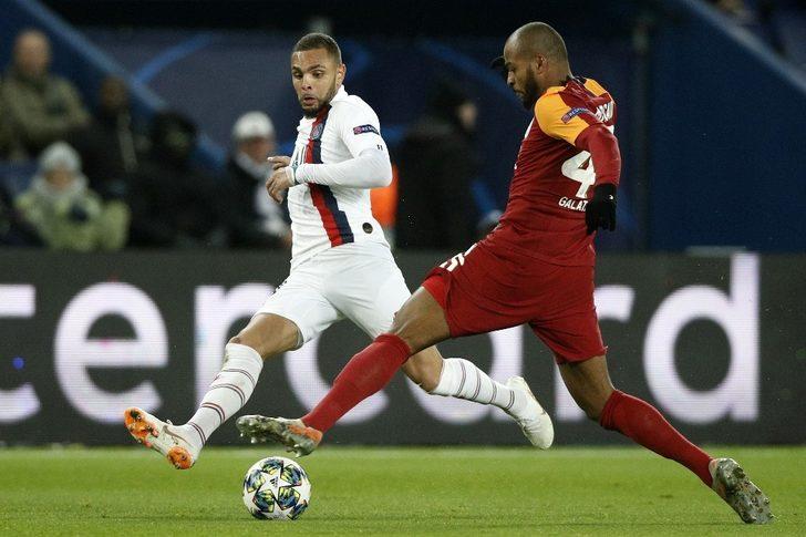 UEFA Şampiyonlar Ligi: Paris Saint-Germain: 2 - Galatasaray: 0 (İlk yarı) G1