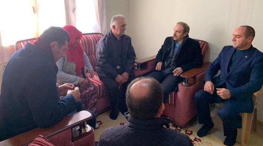 Vali Epcim&rsquo;den şehit ailesine ziyaret
