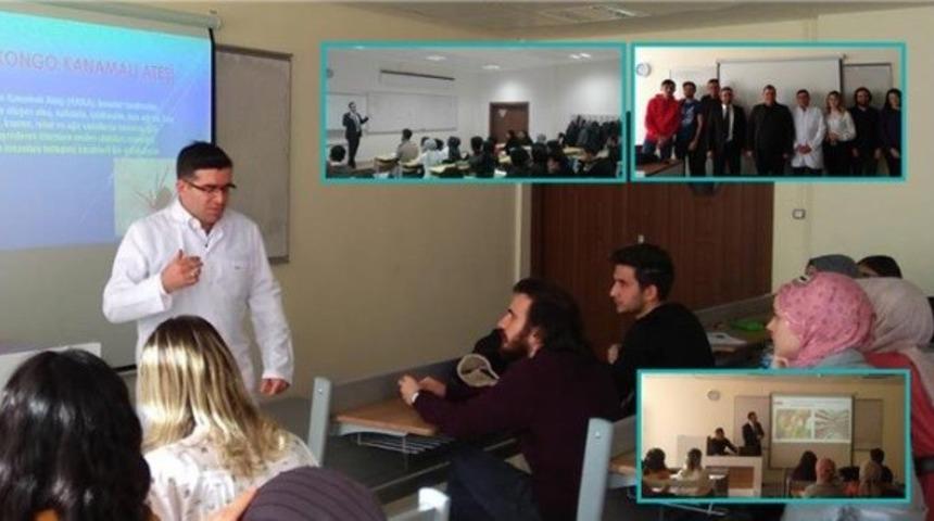 Bayburt&rsquo;ta sağlık fak&uuml;ltesi &ouml;ğrencilerine eğitim verildi
