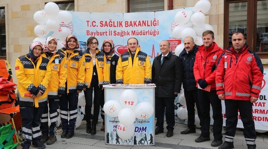 Bayburt 112&rsquo;ye yapılan aramaların y&uuml;zde 95&rsquo;i asılsız &ccedil;ağrılar