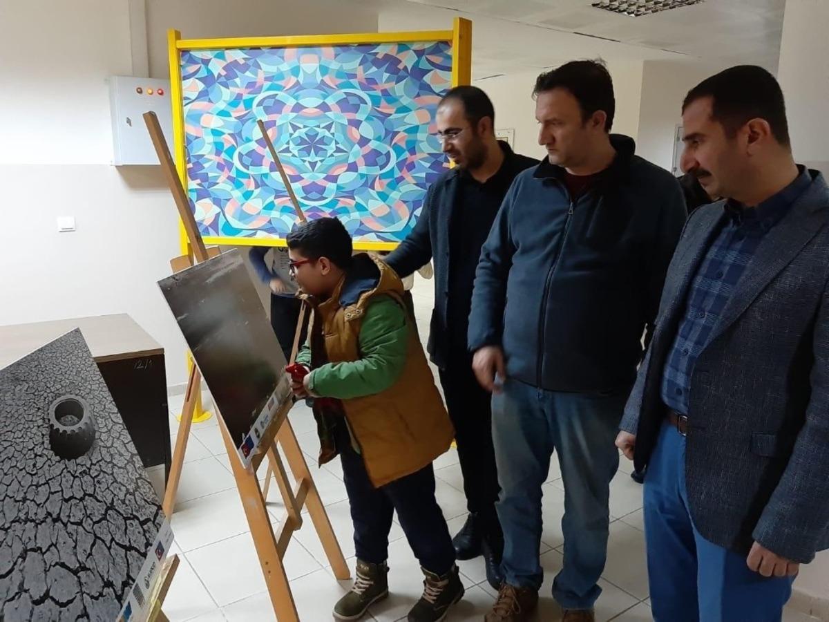 Diyarbakır BİLSEM&rsquo;de anlamlı sergi