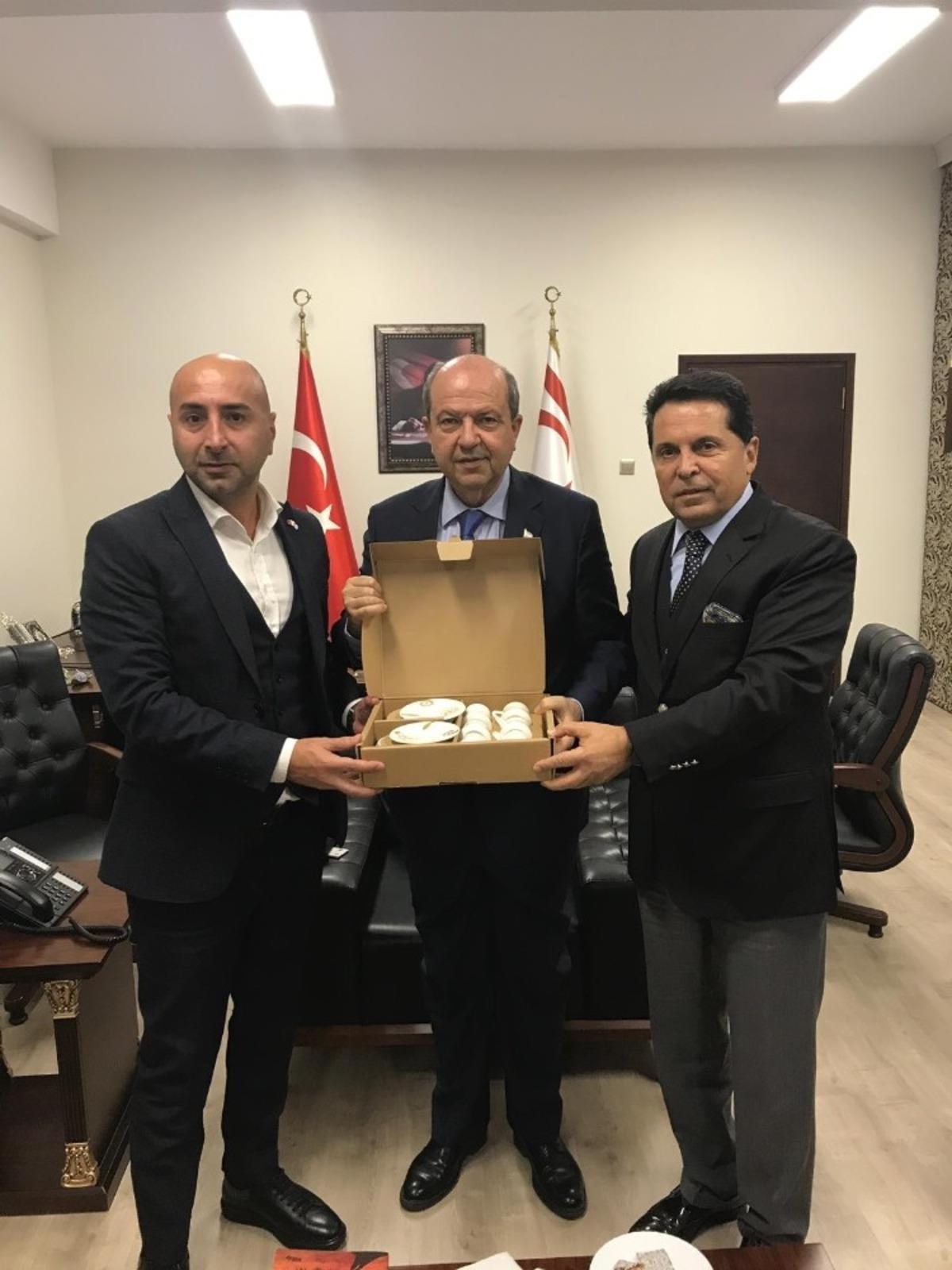 Başbakan Tatar, Toros &Uuml;niversitesi heyetini kabul etti