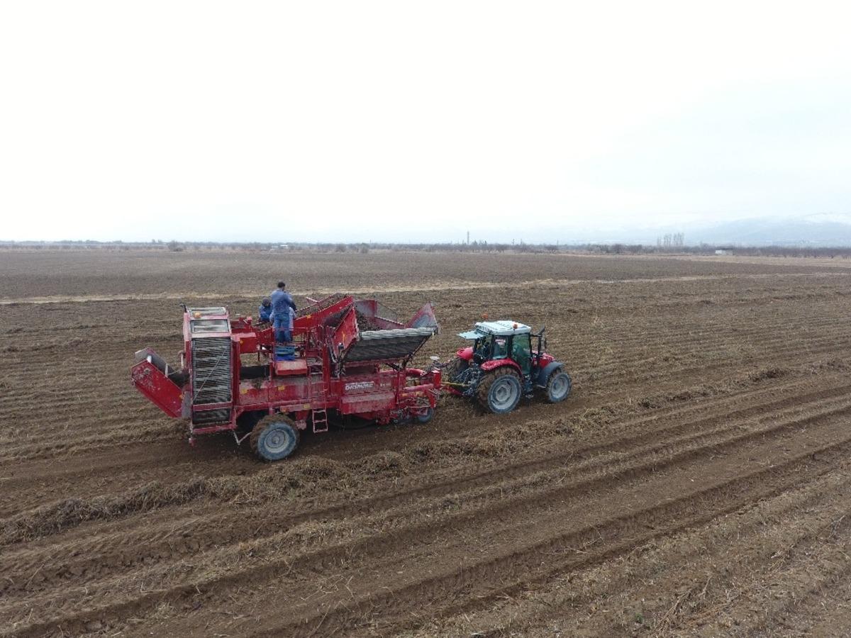 Kayseri&rsquo;de ilk defa siyah havu&ccedil; hasadı yapıldı