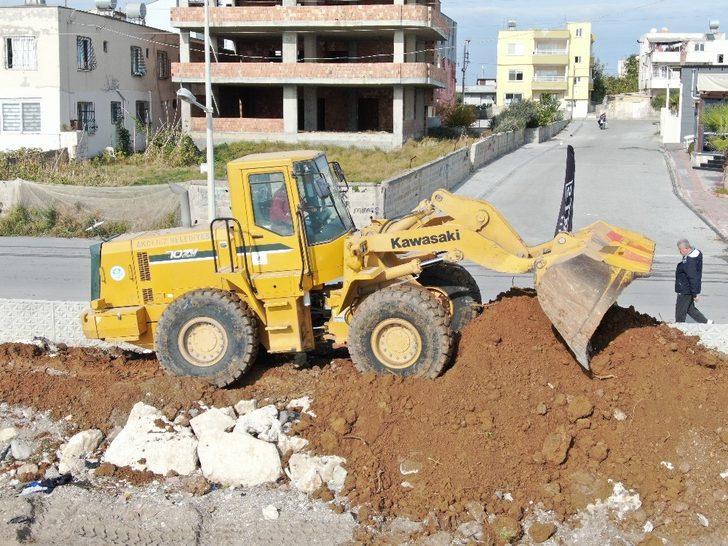 Karaduvar sahilinde iyileştirme çalışmaları devam ediyor G3