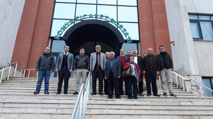 Hububat Danışma Grubu &uuml;yelerinden Konya&rsquo;ya teknik gezi