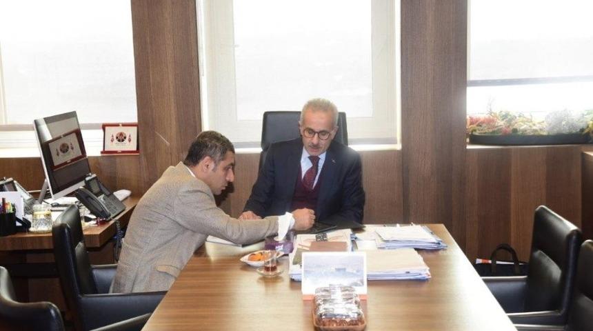 Milletvekili Taşdoğan&rsquo;dan Karayolları Genel M&uuml;d&uuml;r&uuml;ne ziyaret