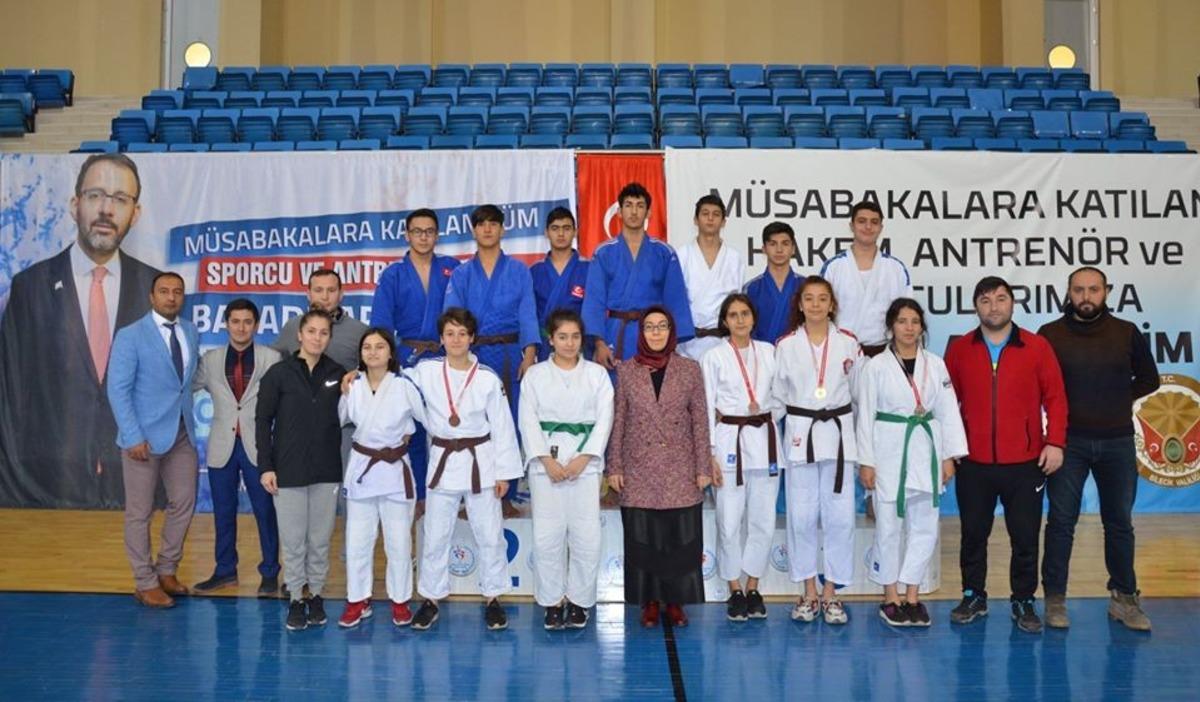 Judo Gen&ccedil; ve Gen&ccedil; A G&uuml;reş Yarışmaları sona erdi