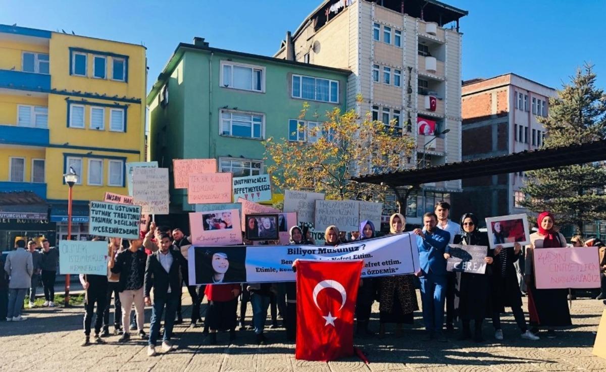 Korgan&rsquo;da kadına şiddet ve cinayetlere tepki y&uuml;r&uuml;y&uuml;ş&uuml;