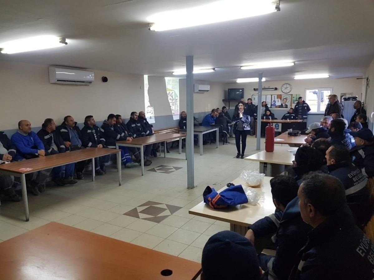&Ouml;nce eğitim sonra tatbikat