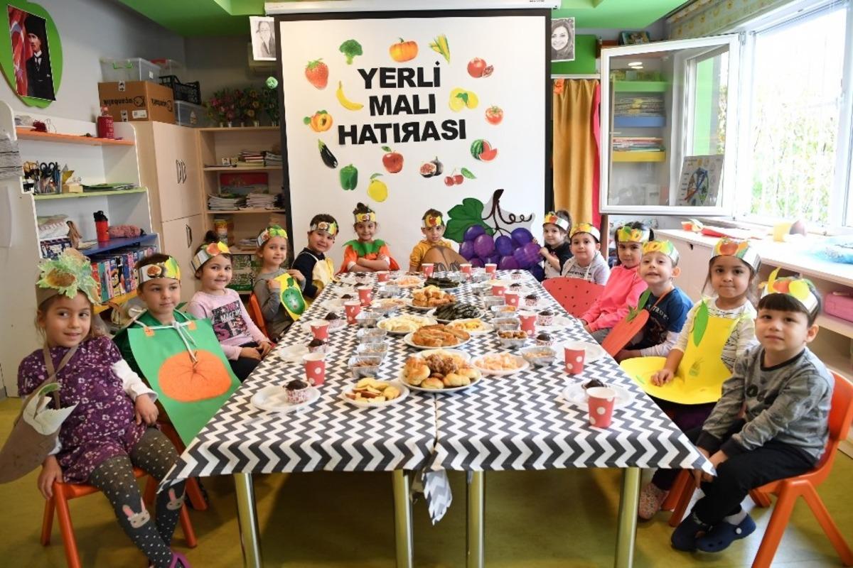 Konyaaltı kreşlerinde yerli malı haftası