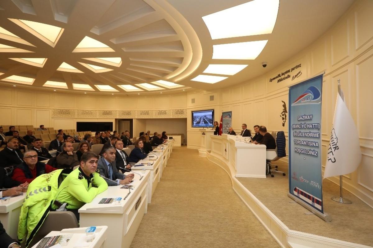 B&uuml;y&uuml;kşehir, Gaziray projesi yeraltı &ccedil;alışmalarını anlattı