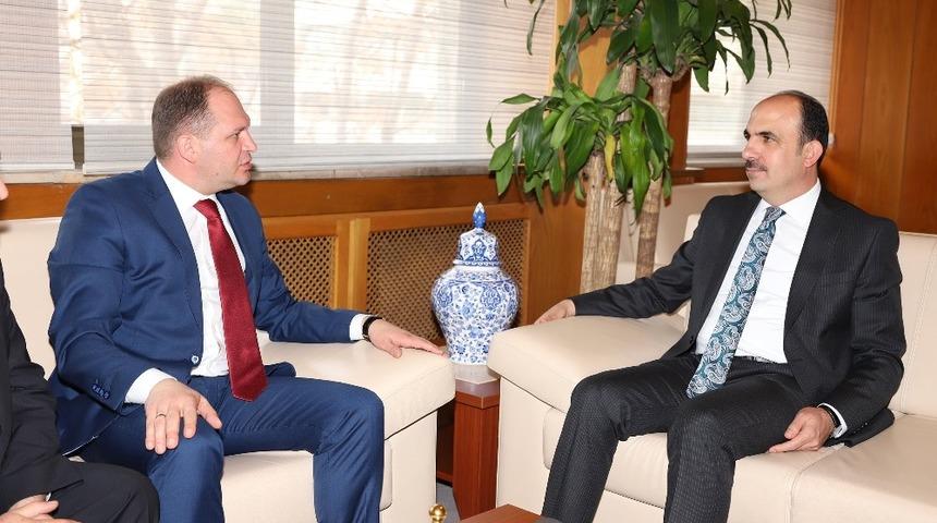 Kişinev Belediye Başkanı&rsquo;ndan Başkan Altay&rsquo;a ziyaret