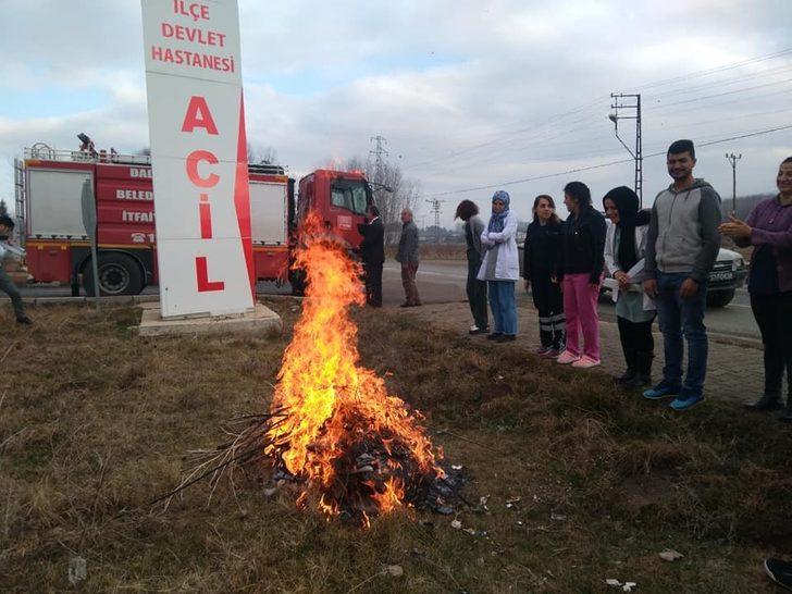 Hastanedeki tatbikat gerçeği aratmadı G2