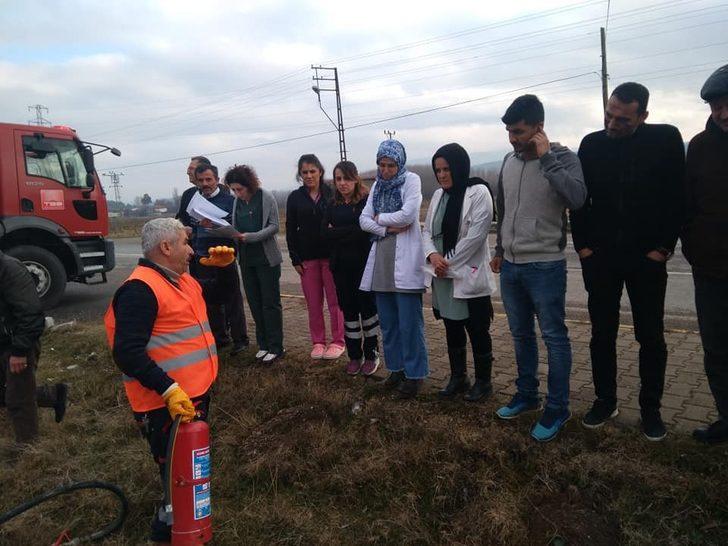 Hastanedeki tatbikat gerçeği aratmadı G4