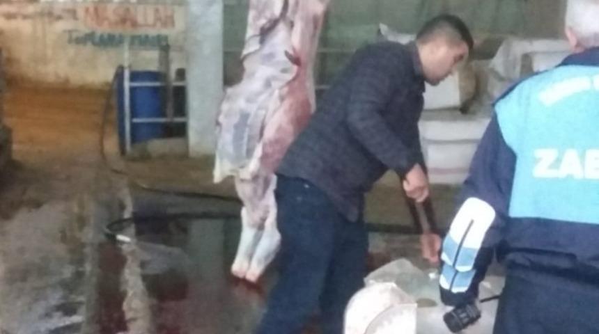 Tarsus&rsquo;ta 173 kilo ka&ccedil;ak et ele ge&ccedil;irildi