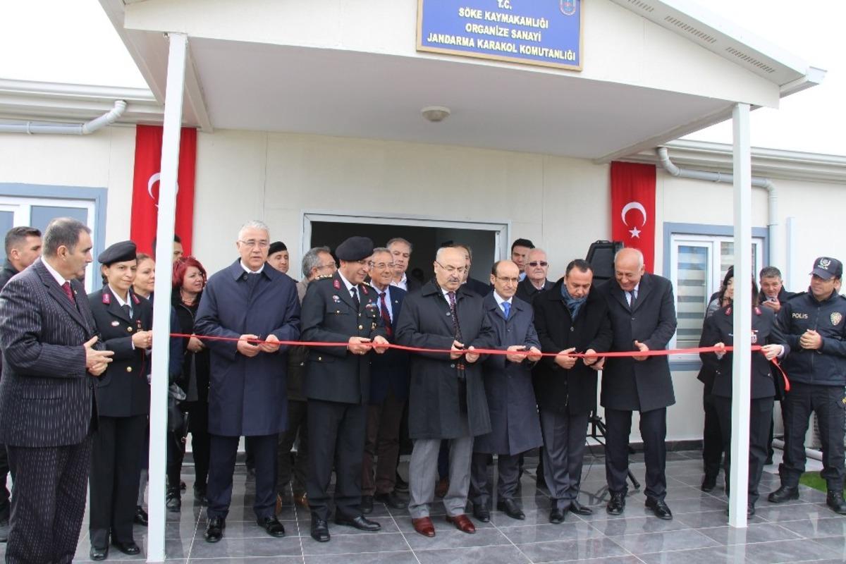 S&ouml;ke OSB Jandarma Karakolu hizmete girdi