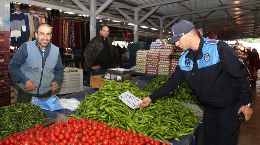Toroslar zabıtasından tartılı denetim