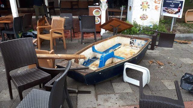 Bodrum’u vuran hortumun yeni görüntüsü ortaya çıktı