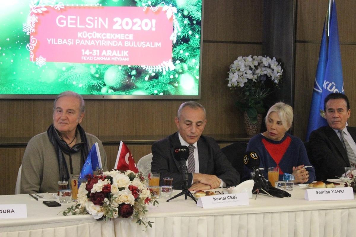 K&uuml;&ccedil;&uuml;k&ccedil;ekmece&rsquo;de &lsquo;Yılbaşı Panayırı&rsquo;nın lansmanı d&uuml;zenlendi