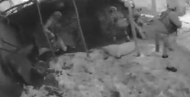 4 teröristin etkisiz hale getirildiği operasyon kamerada G2