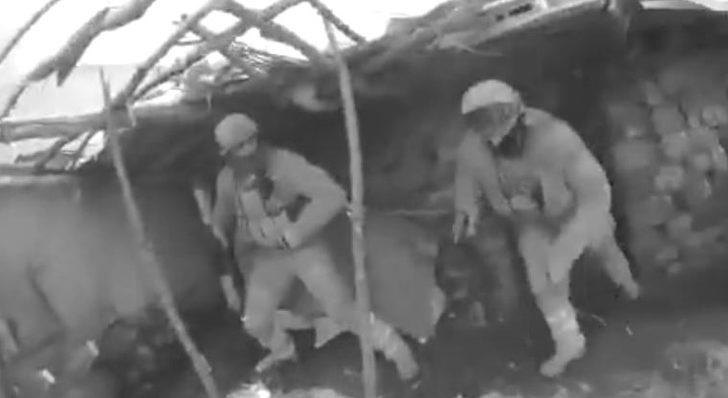 4 teröristin etkisiz hale getirildiği operasyon kamerada G5