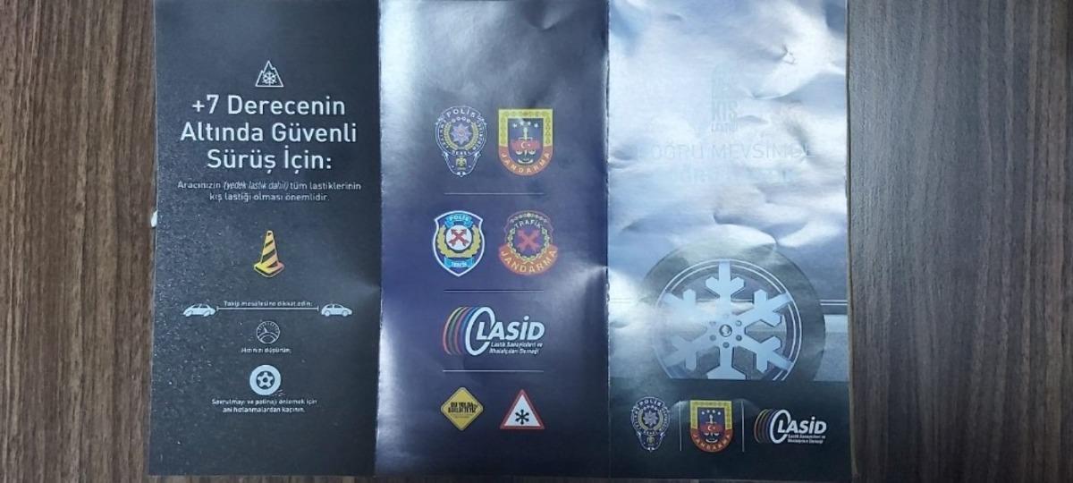 Burhaniye&rsquo;de kış lastiği denetimi