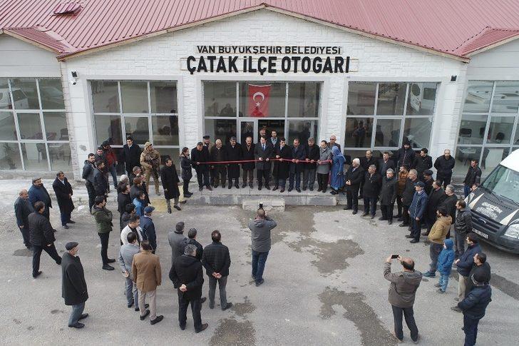 Çatak otogarı hizmete açıldı G1