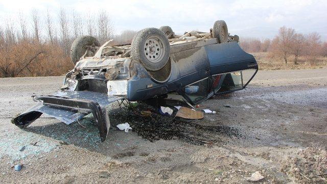 Hisarcık’ta trafik kazası: 3 yaralı