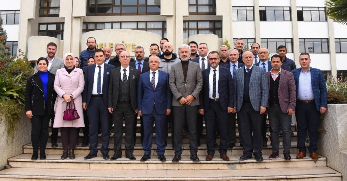 MHP&rsquo;li Başkan, AK Parti İl Başkanı Hızlı&rsquo;yı ağırladı