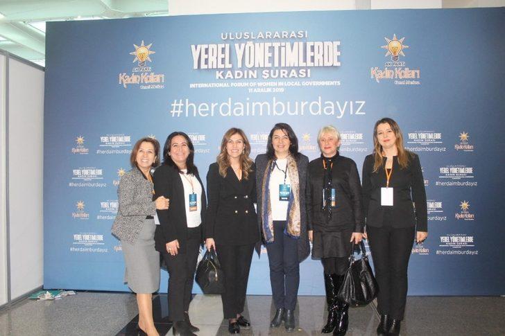 AK Parti Çanakkale Meclis üyesi kadınlar ’Yerel Yönetimde Kadın Şurası’ için Ankara’da G3