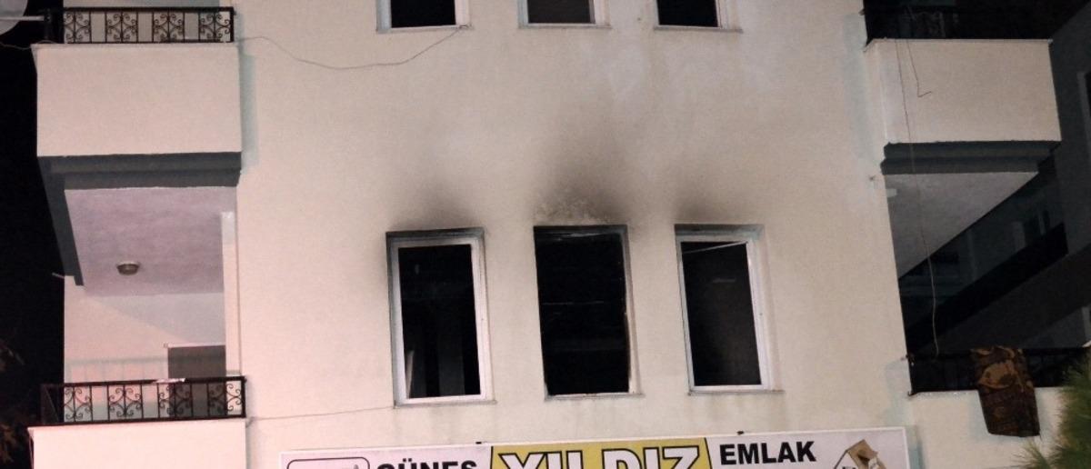 Didim&rsquo;de ev yangını korkuttu
