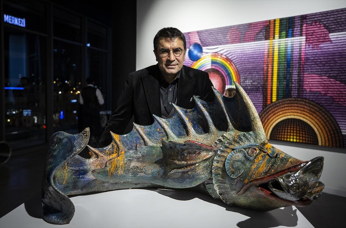 Ahmet G&uuml;neştekin'in "Se&ccedil;ilmiş İşler" sergisi MAMM'da a&ccedil;ıldı