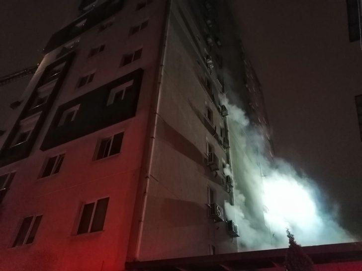 Ümraniye’de 12 katlı binanın trafosunda çıkan yangın paniğe neden oldu G3