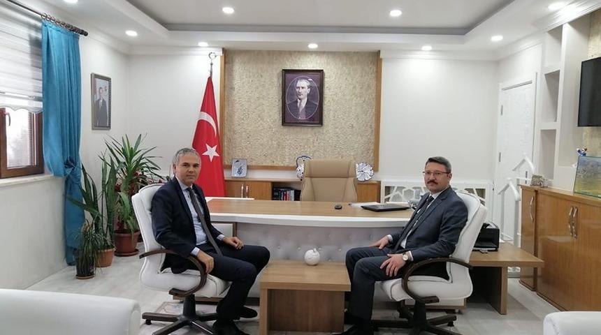 Başsavcısı Bı&ccedil;akcı&rsquo;dan Kaymakam Akın&rsquo;a iade-i ziyaret