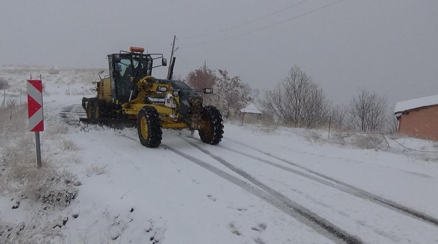 Muş&rsquo;ta 35 k&ouml;y yolu ulaşıma kapandı
