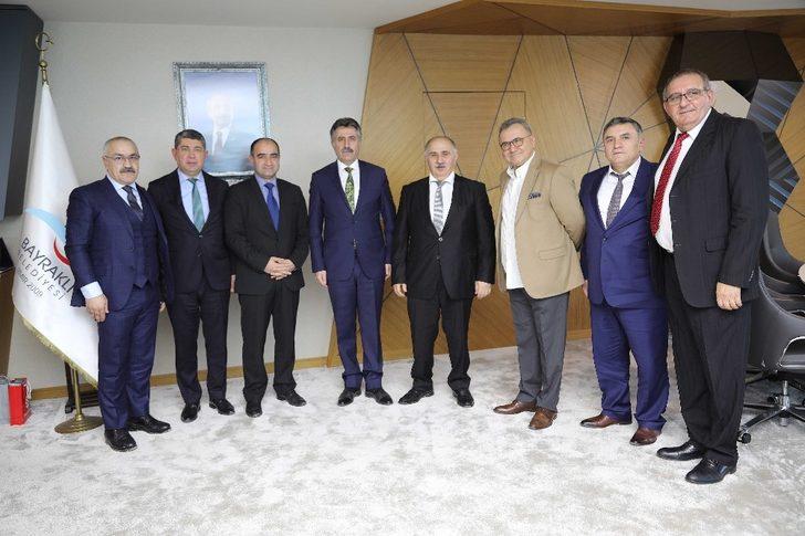 Almanya’da yaşayan Türk iş adamlarından Başkan Sandal’a ziyaret G1