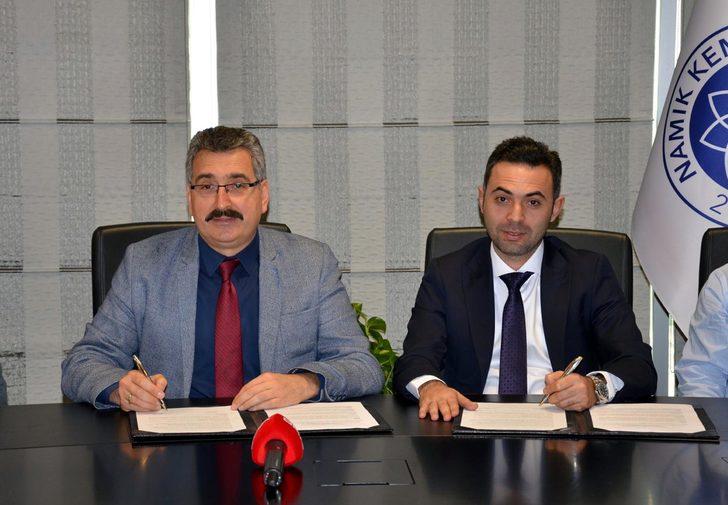Namık Kemal Üniversitesi ile Oto Experim arasında iş garantili protokol G1