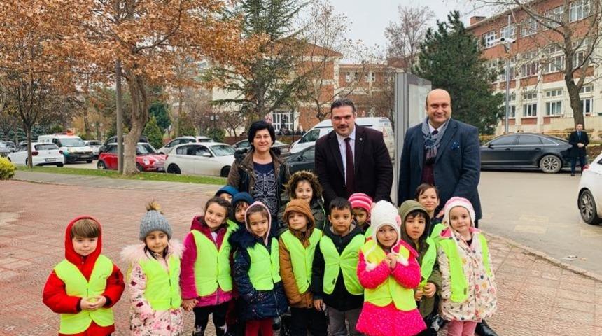 Kamp&uuml;s&uuml;n minik konuklarına hoş tesad&uuml;f