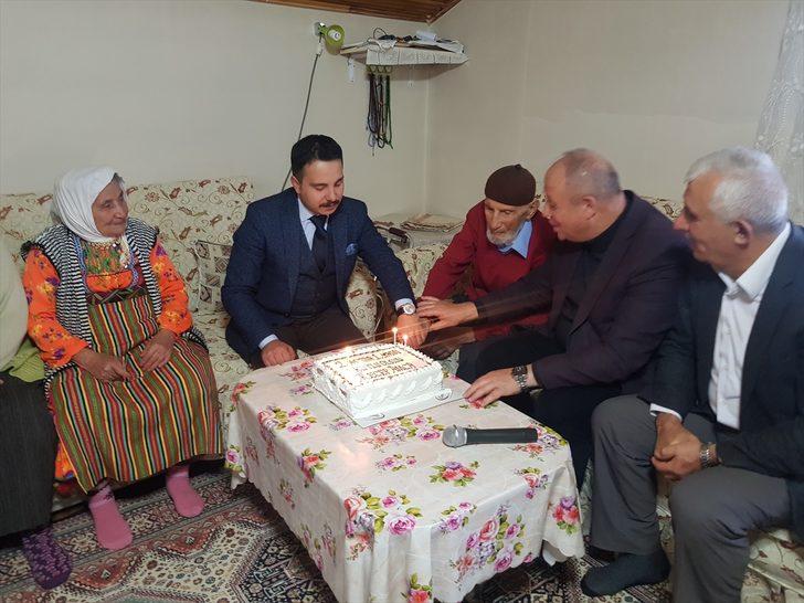 Kastamonulu Recep dedeye 101'inci doğum günü kutlaması G3