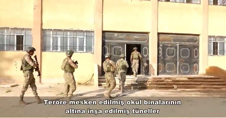 Milli Savunma Bakanlığı paylaştı! İşte terör tünelleri G2