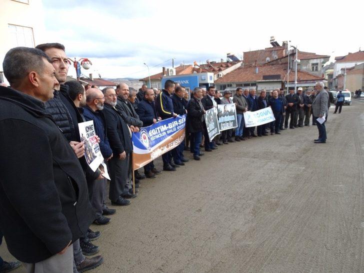 Hisarcık’ta STK’lardan Doğu Türkistan’da yaşanan zulme karşı ortak basın açıklaması G2