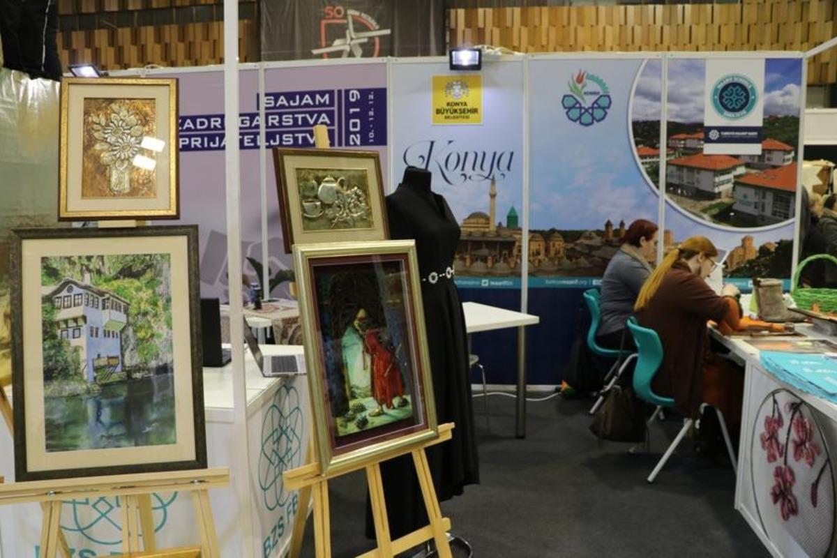 Saraybosna KOMEK&rsquo;te &uuml;retilen &uuml;r&uuml;nler fuarda g&ouml;r&uuml;c&uuml;ye &ccedil;ıktı