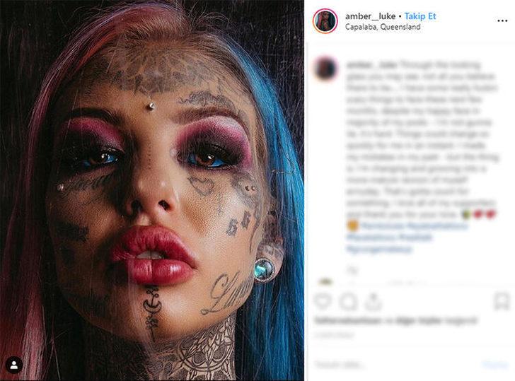 Amber Luke yaptığı paylaşımla herkesi hayrete düşürdü  G2